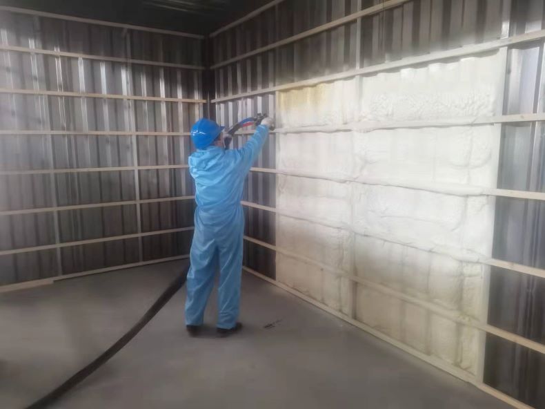方艙保溫噴涂工藝